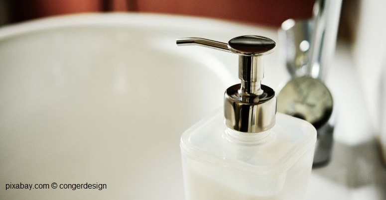 Gründliches Händewaschen dient auch als Schutz vor Parasiten.